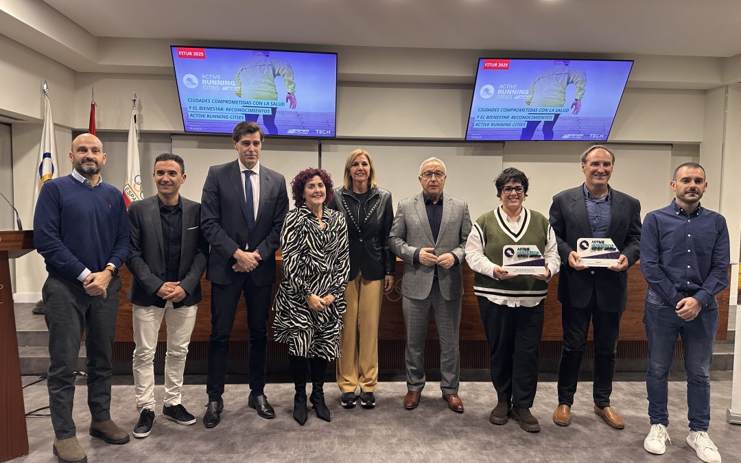 La RFEA y Tech Friendly entregan los reconocimientos Active Running Cities 2024