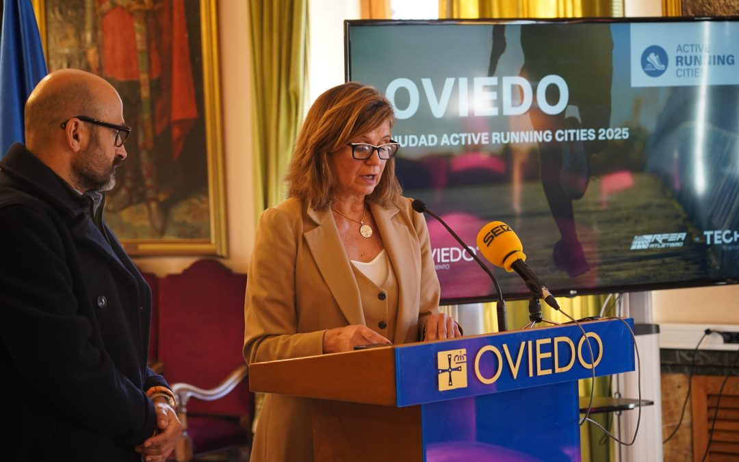 Oviedo recibe el distintivo de ciudad active running cities